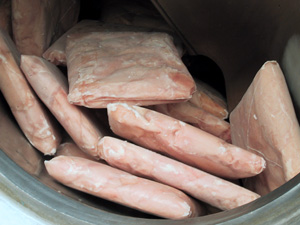 Décongélation en Malaxeur